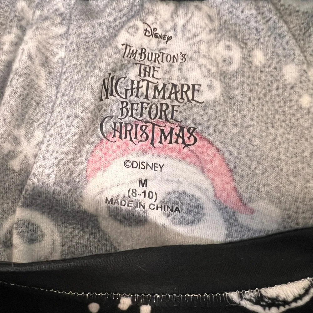 Disney Nightmare Before Christmas Children’s 8-10‎ Sleepwear Set